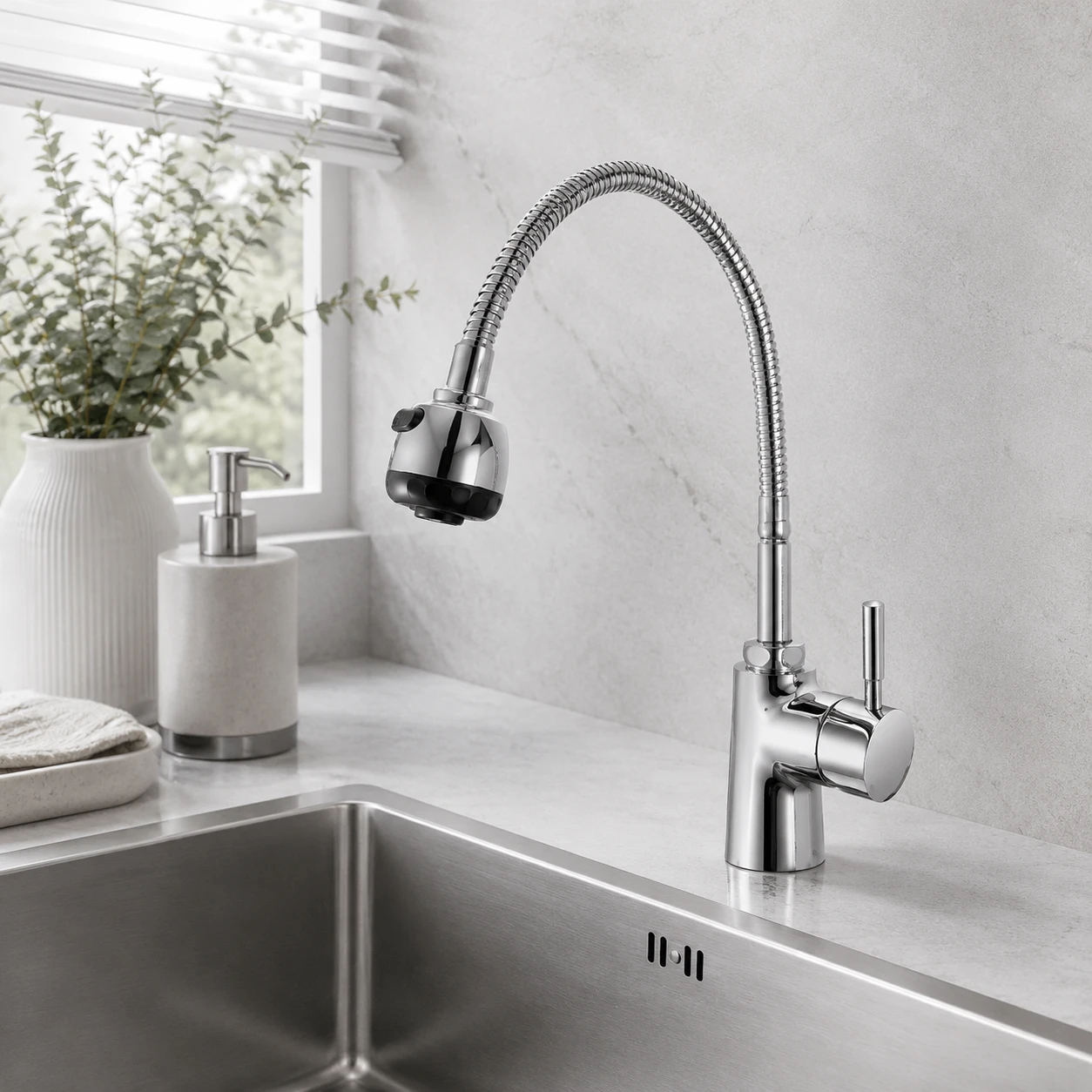 Vòi bếp nóng lạnh CO 5027K