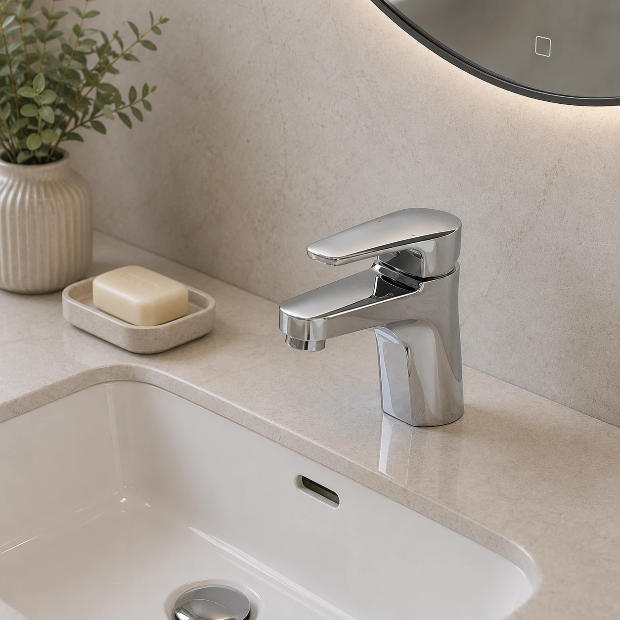 Vòi chậu nóng lạnh CO 8010