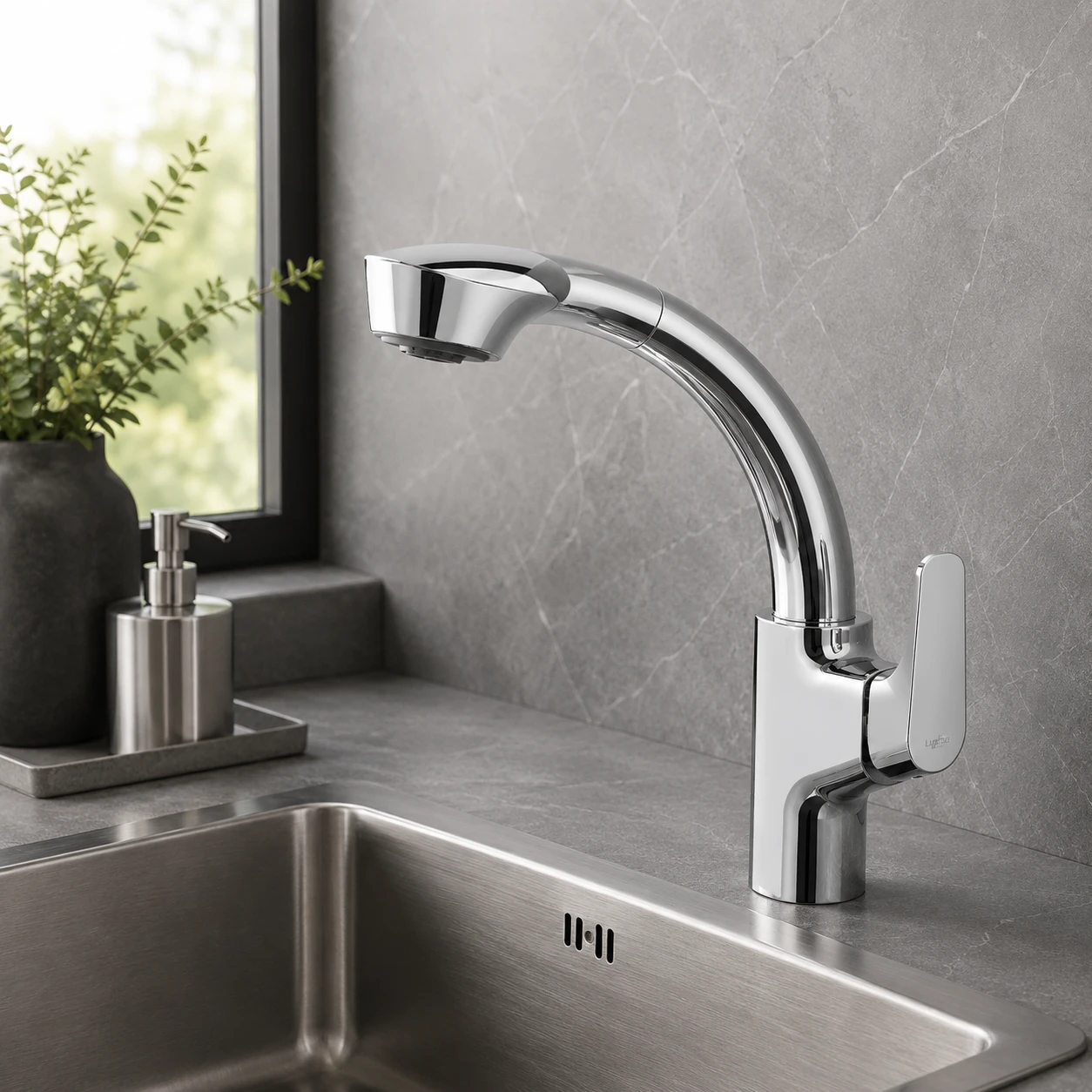 Vòi bếp rút dây nóng lạnh CO 8120