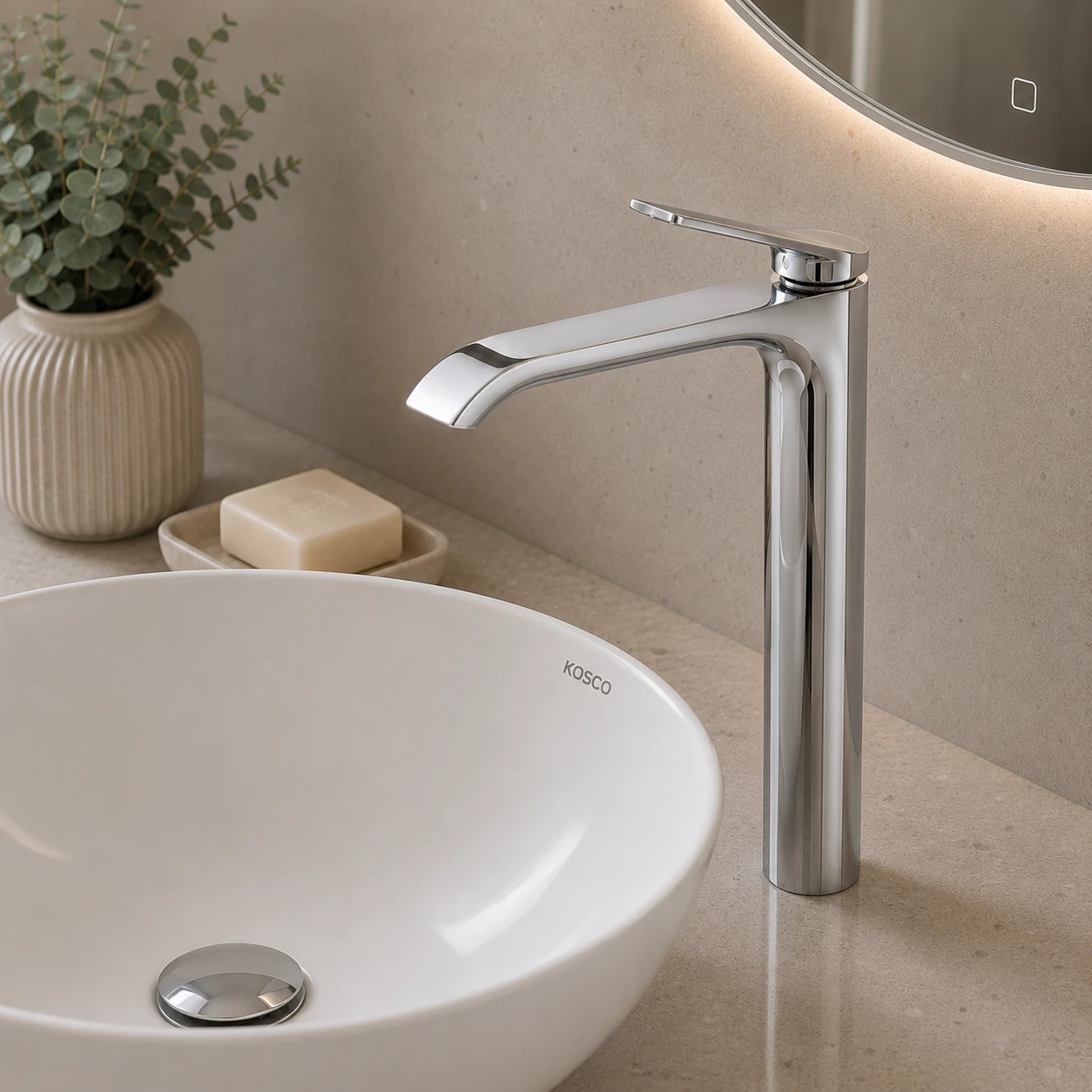 Vòi chậu cao nóng lạnh CO 9510L NEW