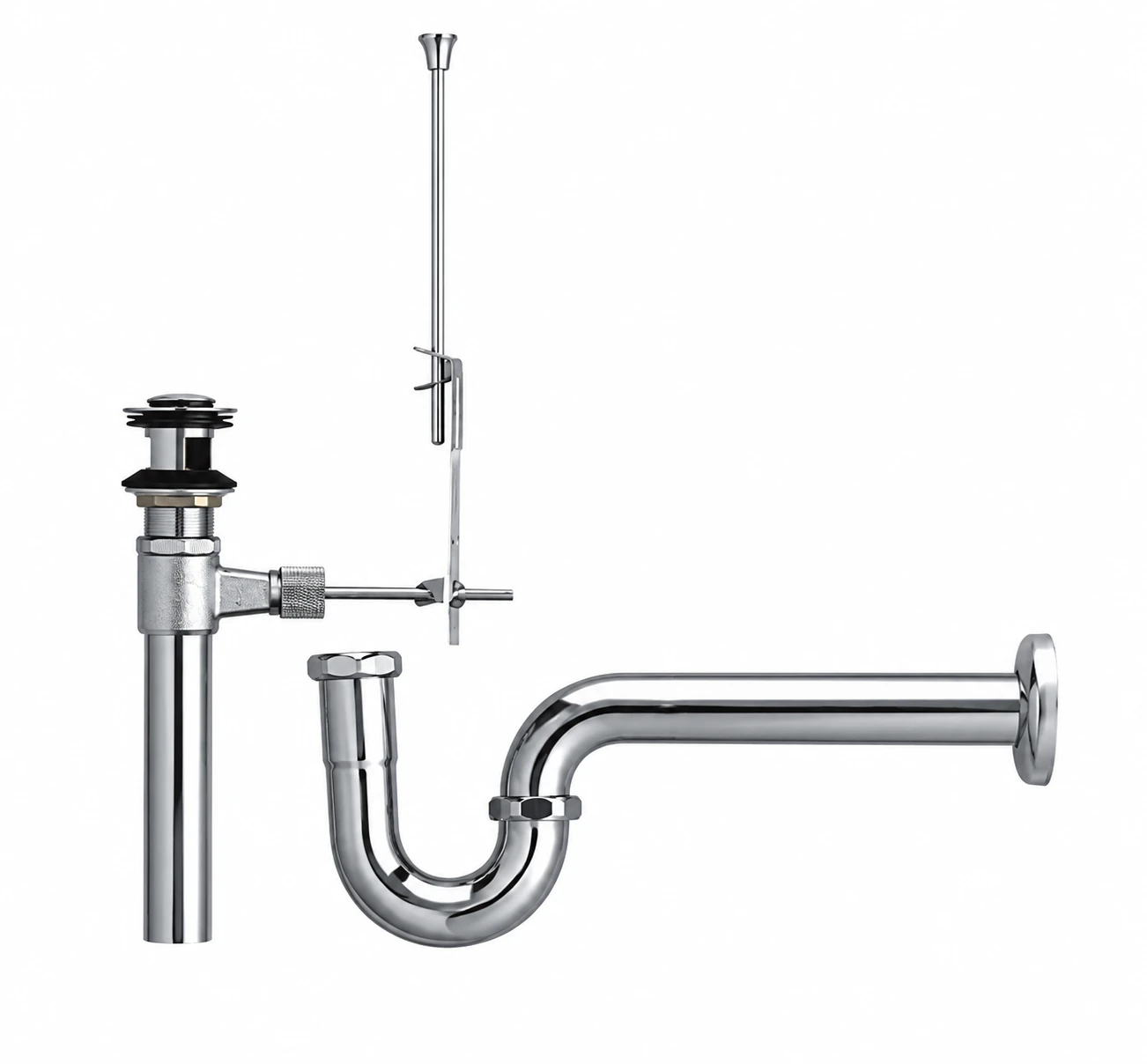Xi phông giật + Ống thải chữ P CO 353