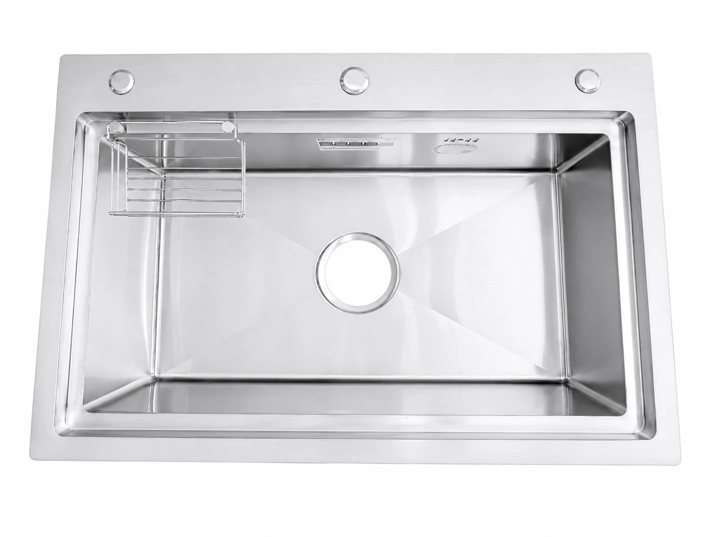 Chậu rửa inox 1 hố đại CO 7648